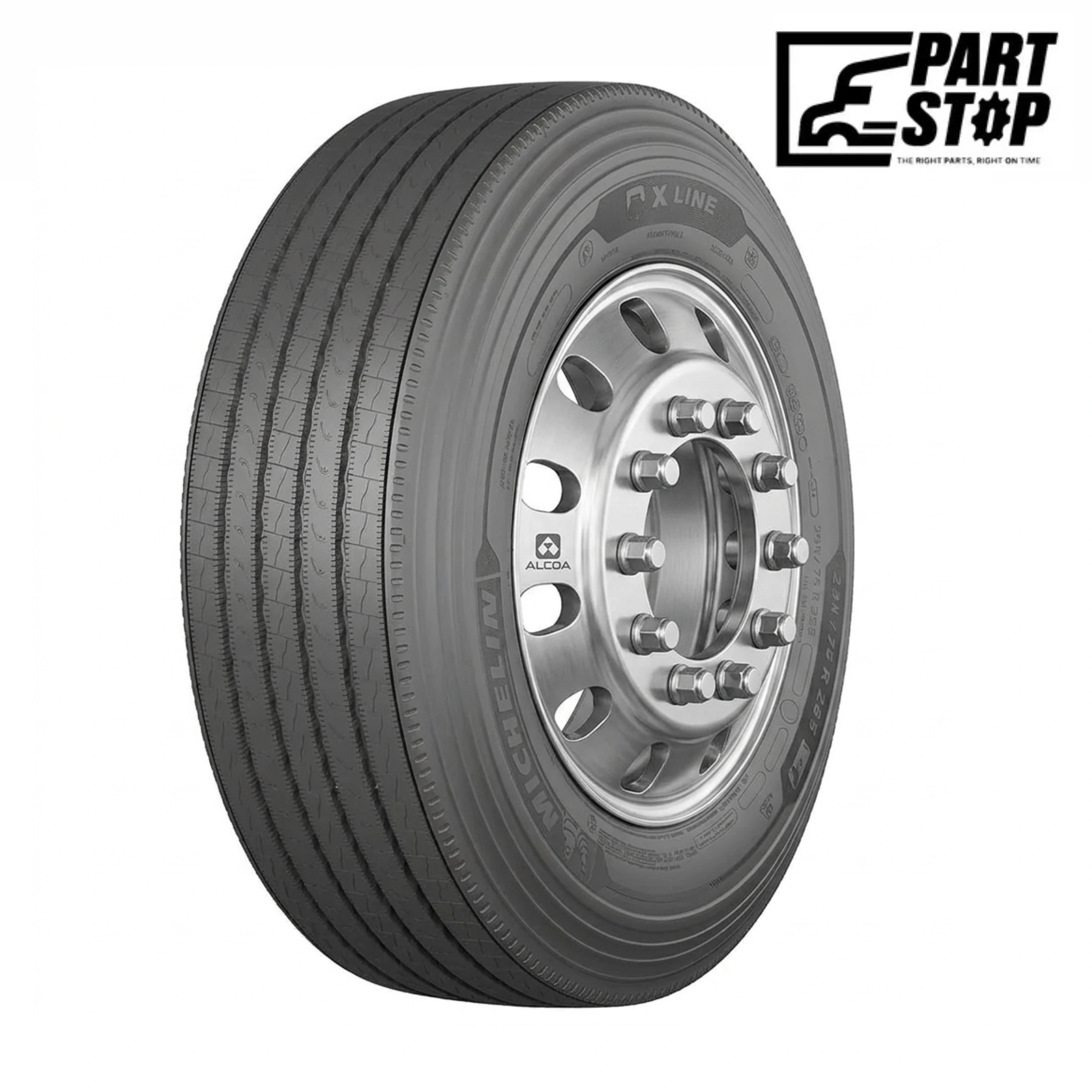 295/75R22.5 MICHELIN X Line Energy Z+ Commercial Steer Tire 16PR Load Range H Sm