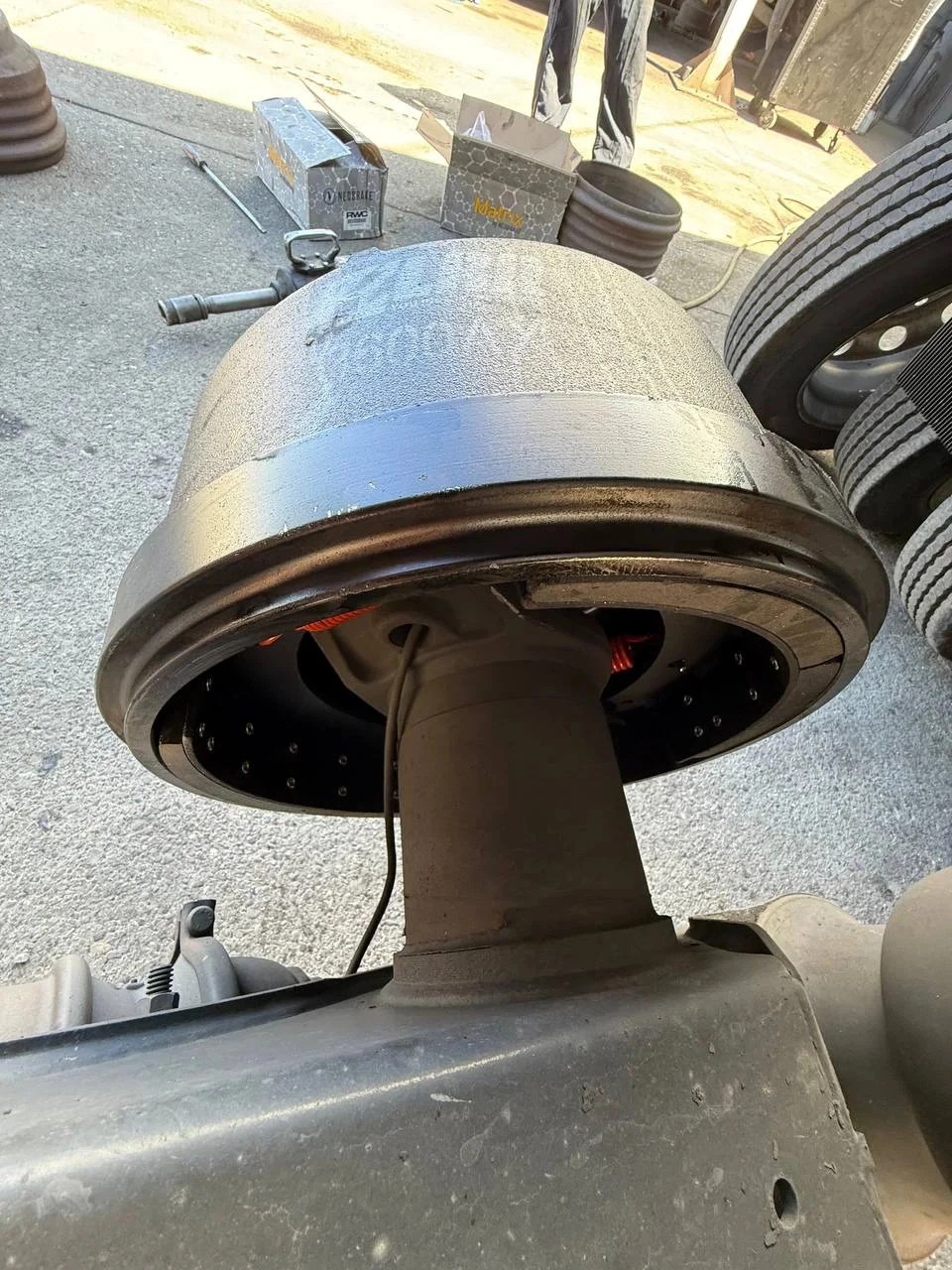 Brake Drum 3758X – 16.5" x 5", Outboard Mount, 10 Hole – Heavy Duty Semi Truck / Trailer — photo 6