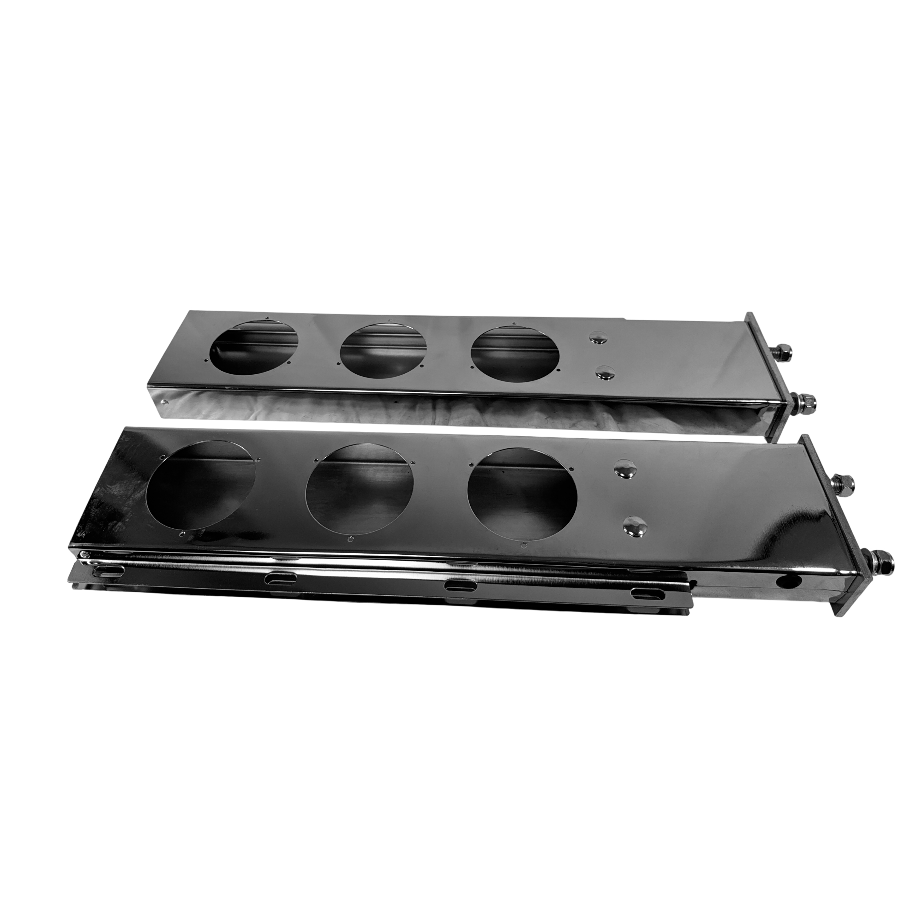 Light Box 30"L x 6"W x 2.25"H - Chrome Plated