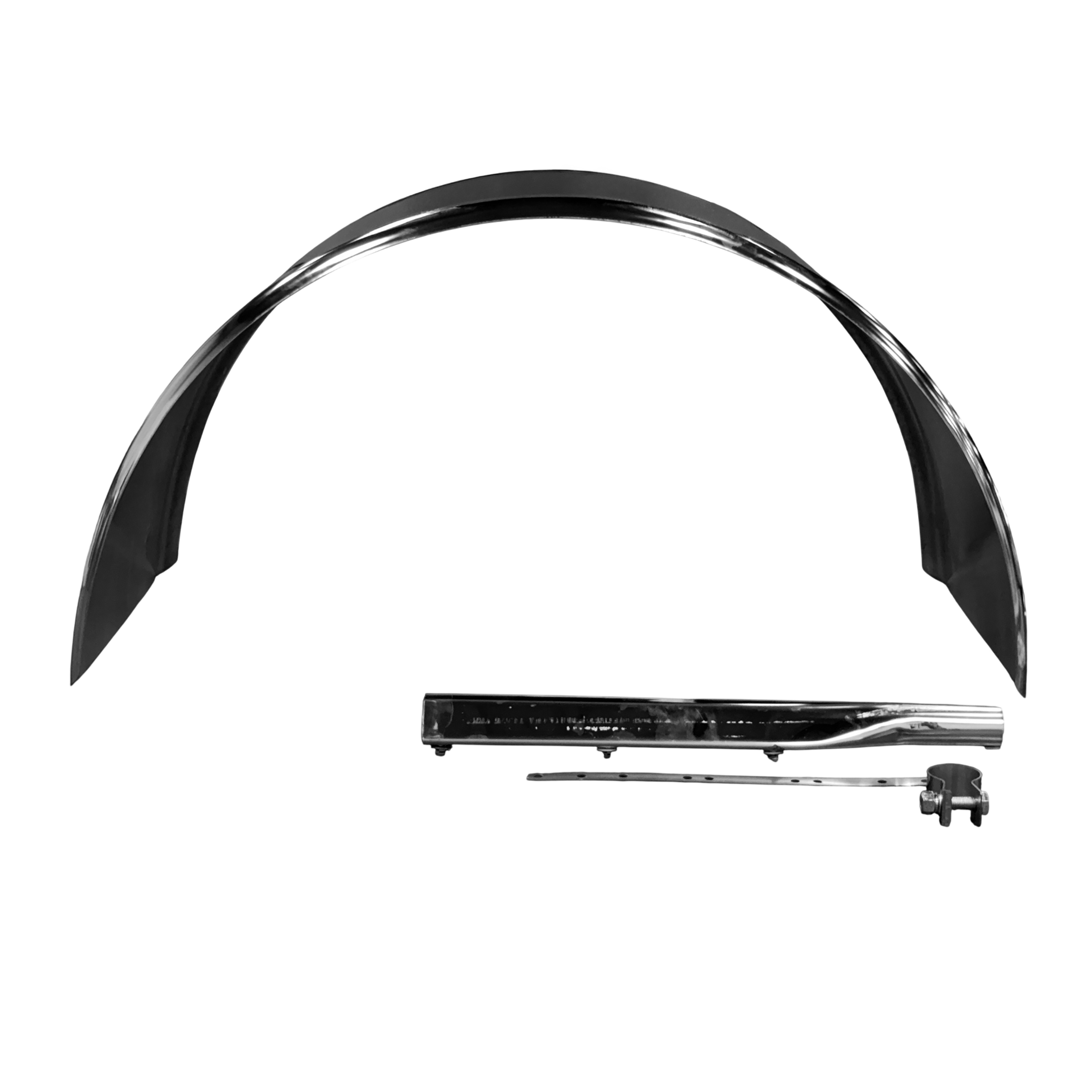 Full Fender 80"L x 24"W - 304 Stainless Steel