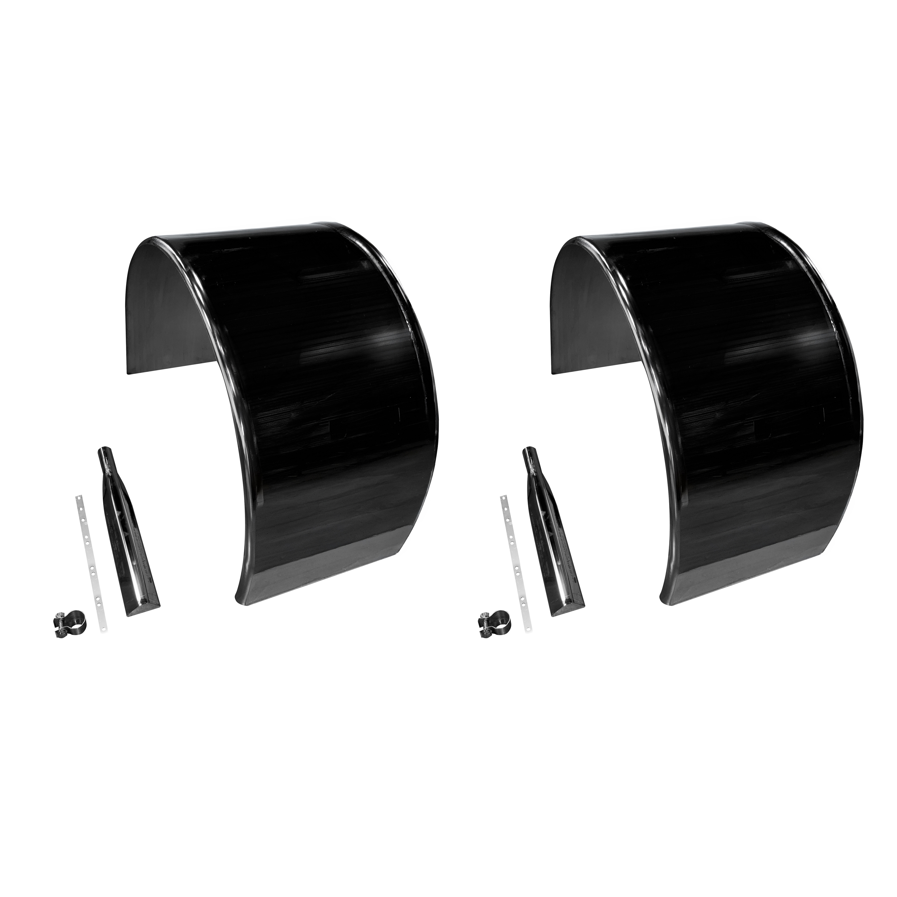 Full Fender 100"L x 24"W - 304 Stainless Steel