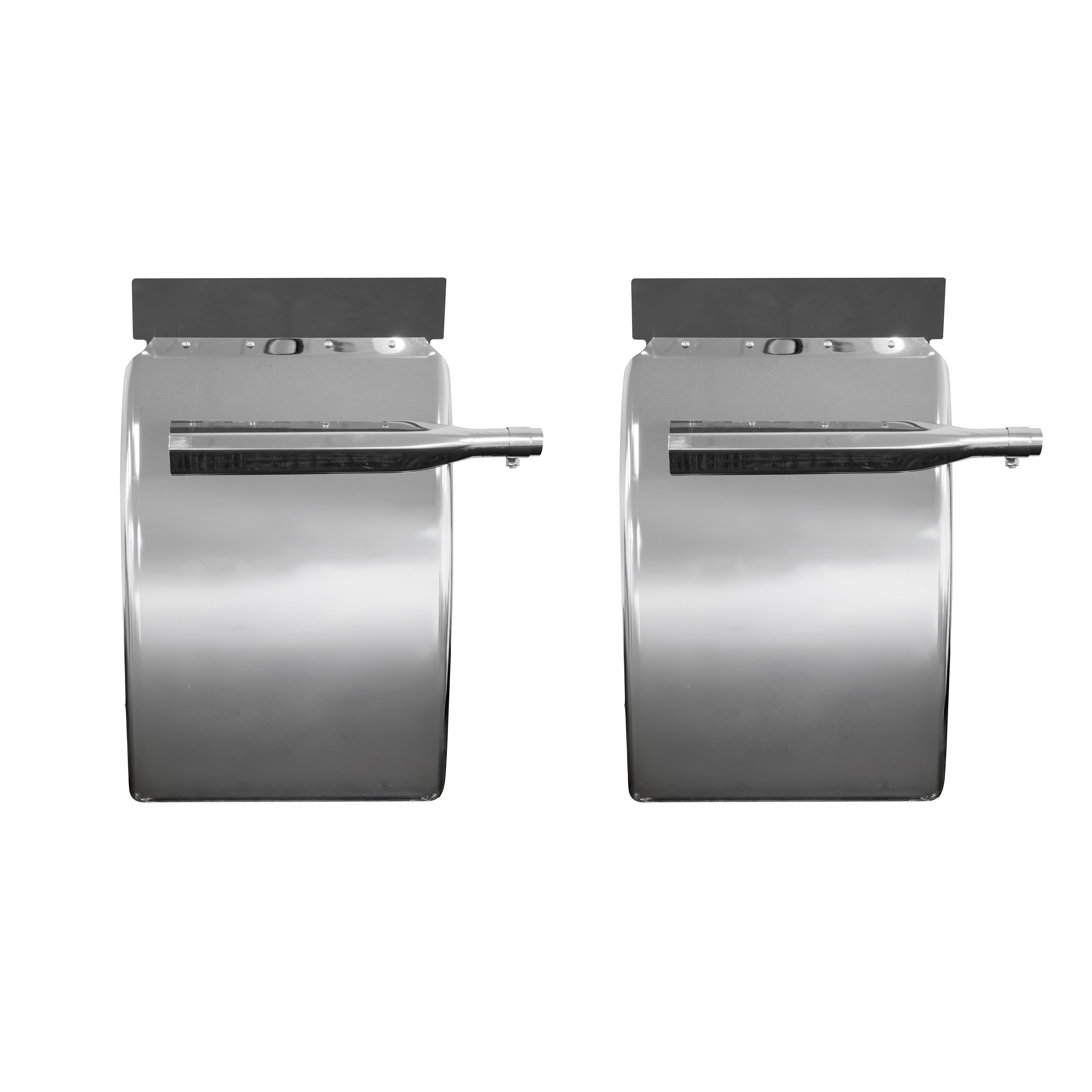 24"x31" Quarter Fender - 430 Stainless Steel
