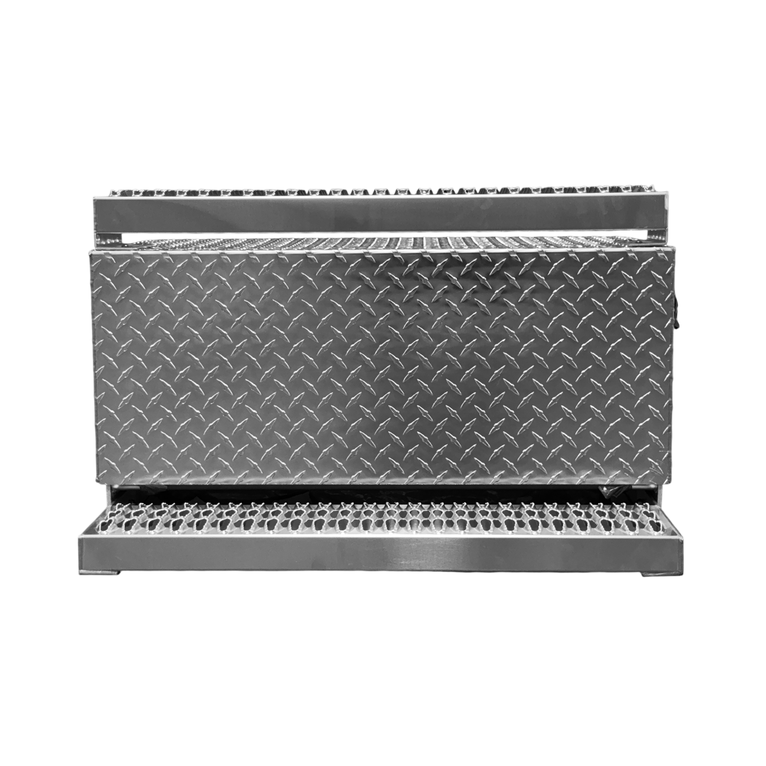 Aluminum Step Tool Box 31"×30"×15" (F-011)