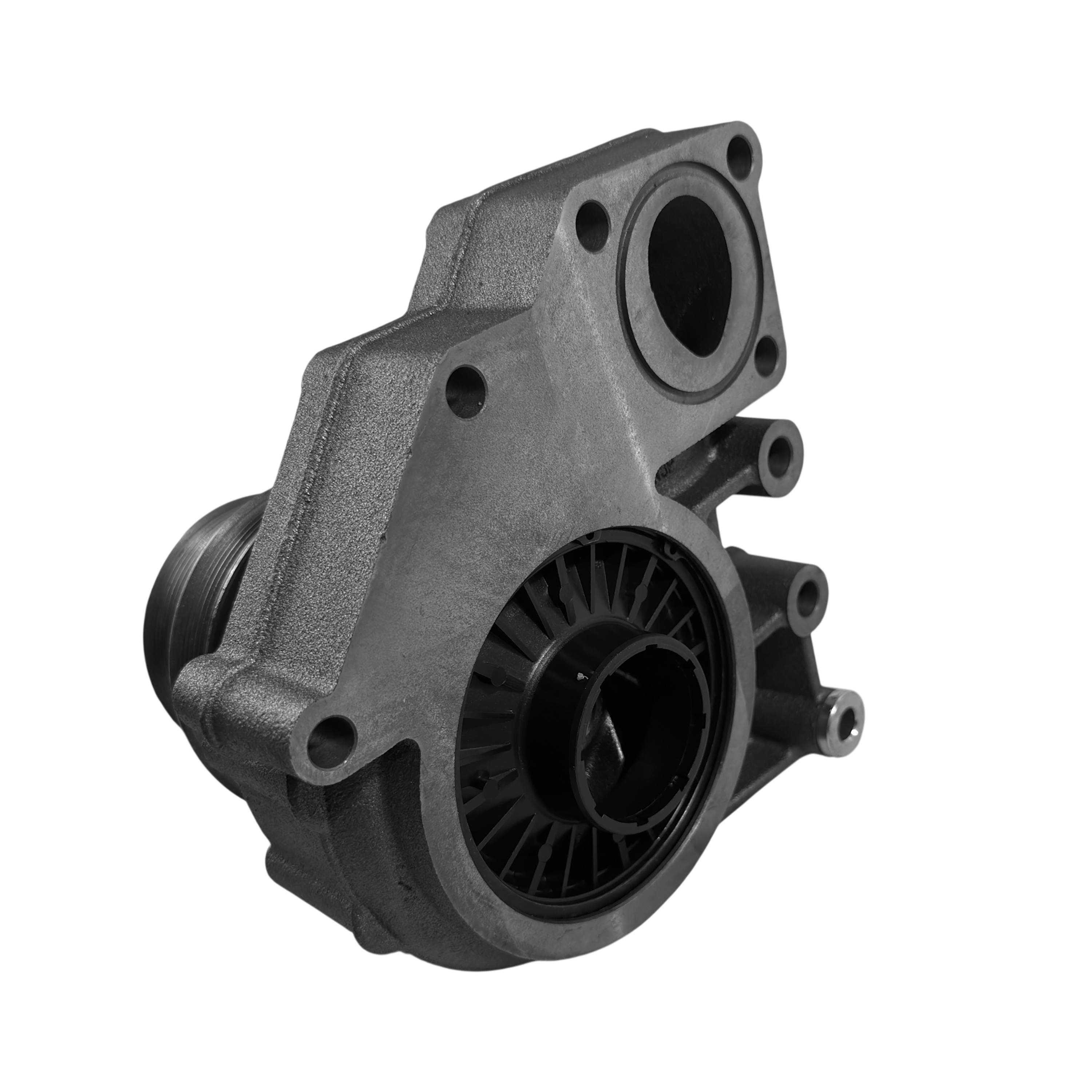 4089908 Water Pump 10-Groove Pulley Fits Cummins ISX QSX15 Diesel Engine — photo 2