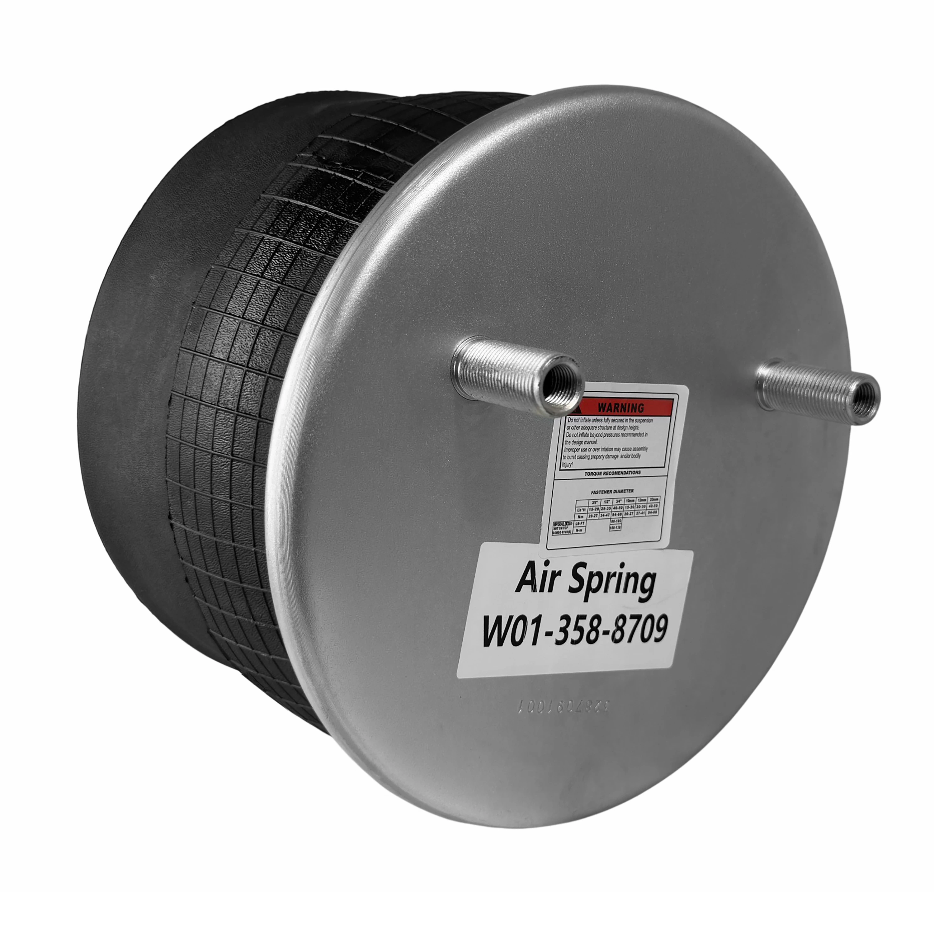 Trailer Air Spring Fits Hendrickson INTRAAX AA230 Van Traax HKA-180 Replaces Firestone W01-358-8709 S-21800 1R13-159 — photo 2