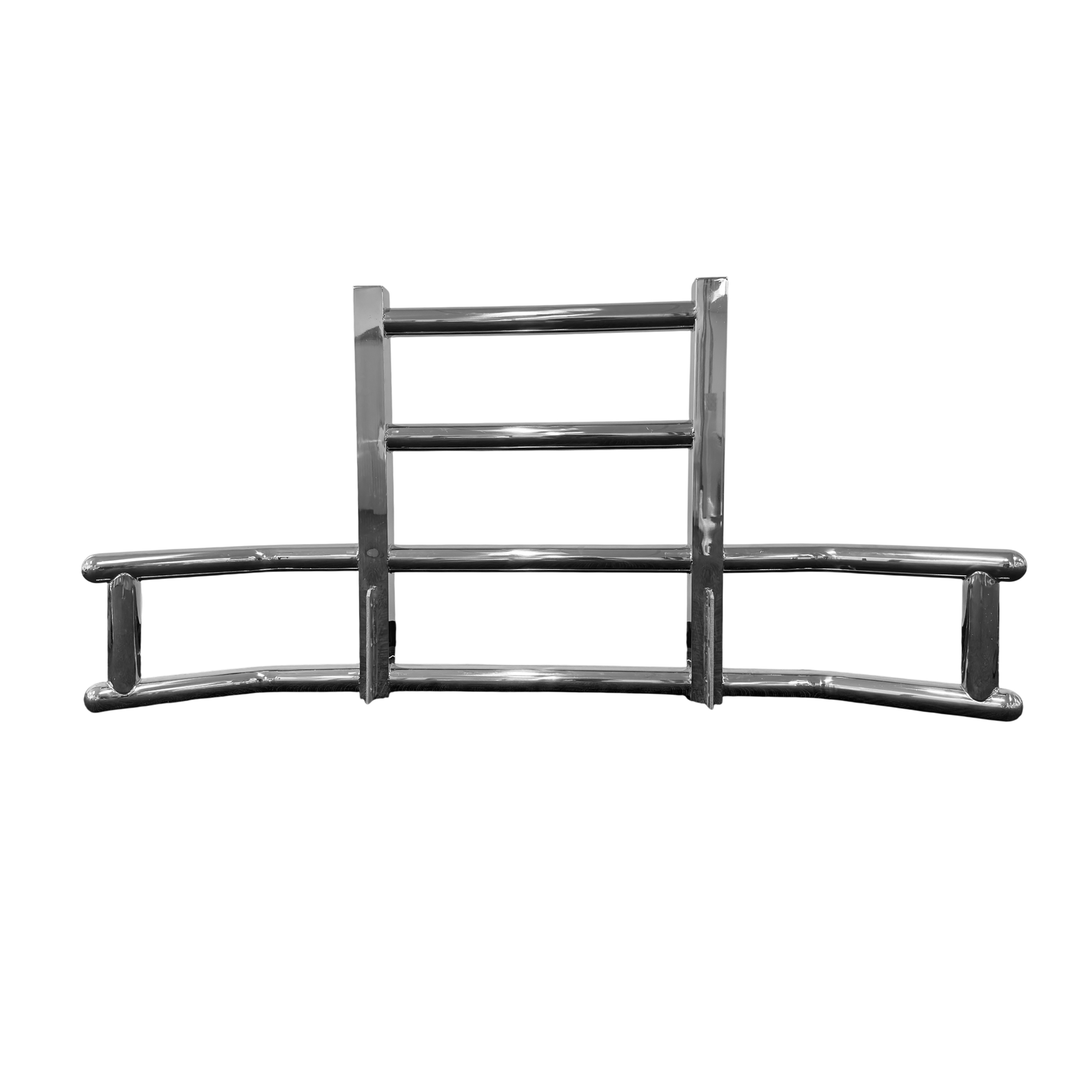Deer Guard Grille Guard 3-Storey with Square Bar | 201 Stainless Steel | Universal Fit, Mounting Bracket NOT Included — photo 2