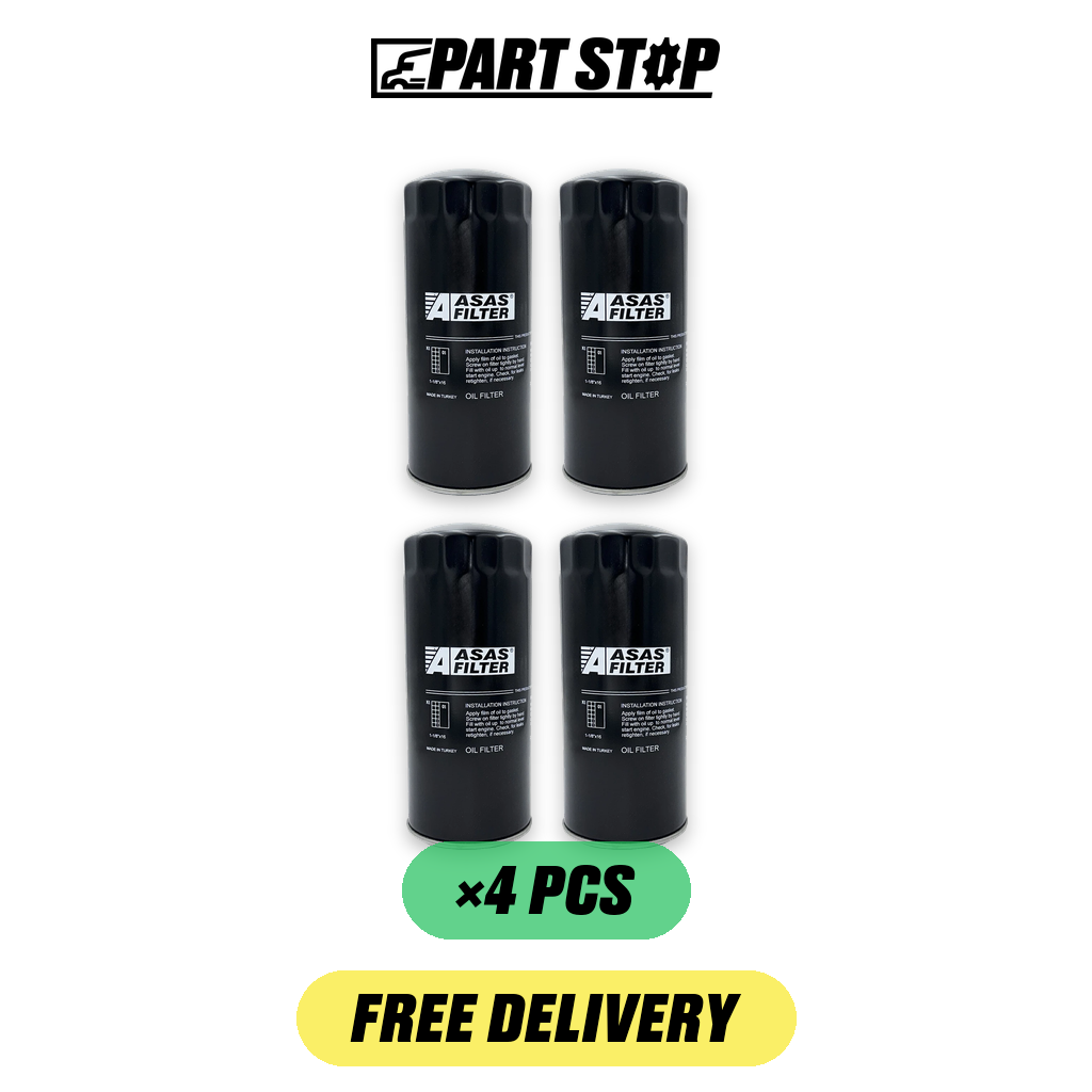 P553191  Oil Filter Fits Volvo LF3476 — 4-Pack — pack photo 2