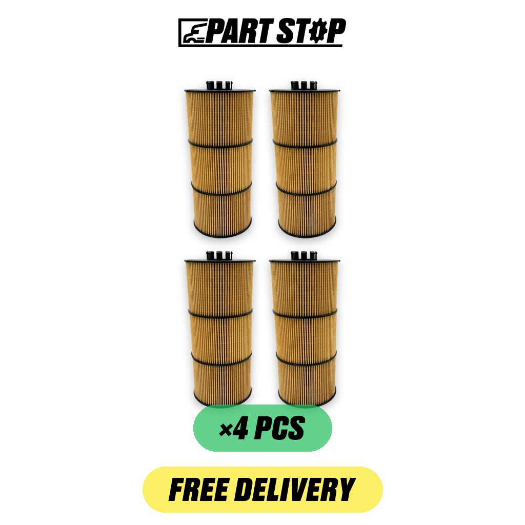 A4731800909 Engine Oil Filter Fits Detroit DD13 DD15 2008-20 — 4-Pack — pack photo 2