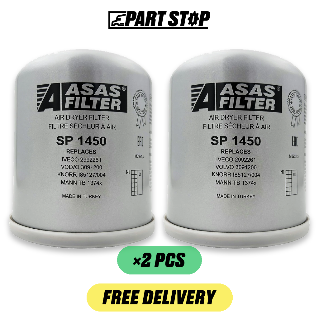 AD27750 Spin-On Air Dryer Cartridge Filter Fits Volvo/Kenwor — 2-Pack — pack photo 2