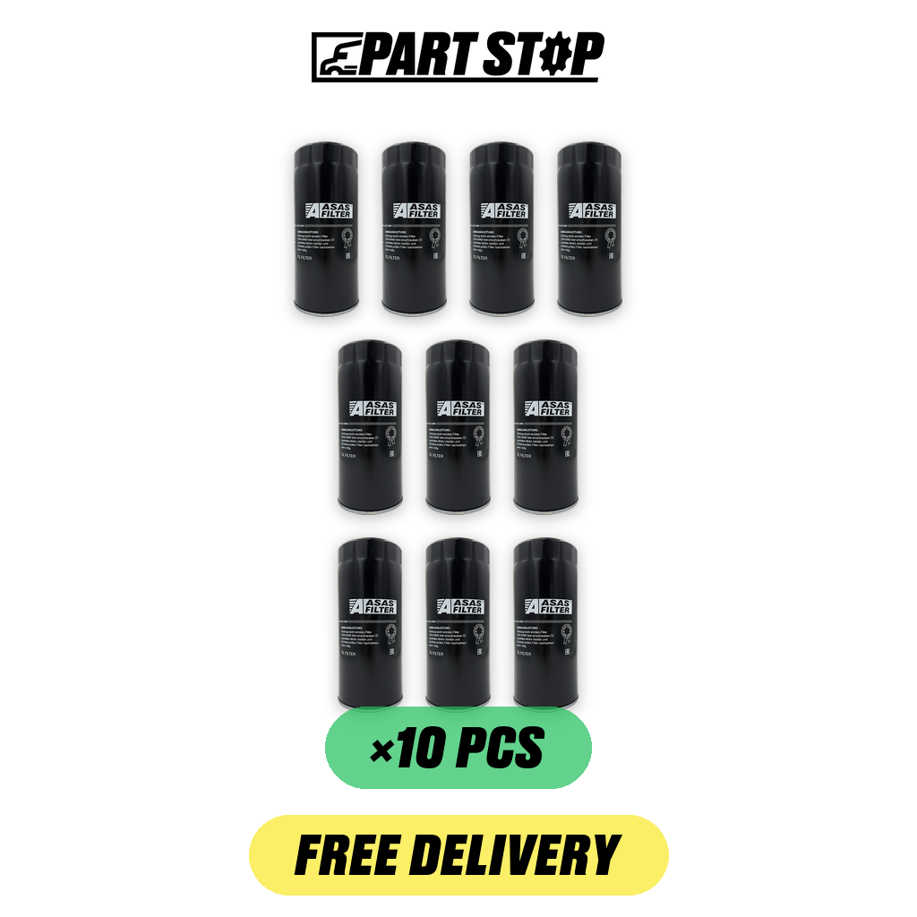 LF3654  Oil Filter Fits Volvo D12 Fits Mack P550425 — 10-Pack — pack photo 2