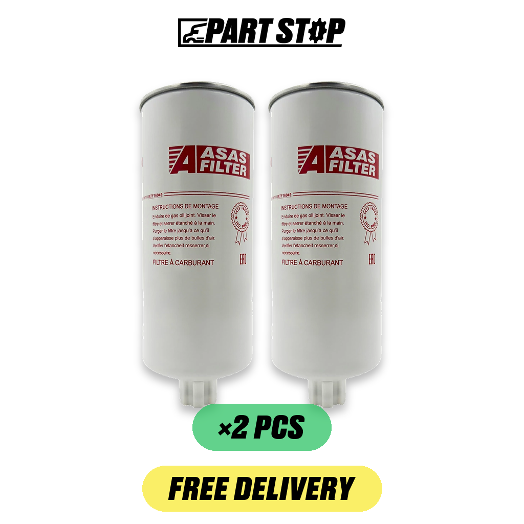 20972293 Fuel Filter Fits Mack MP7 MP8 Fits Volvo D11 Afterm — 2-Pack — pack photo 2