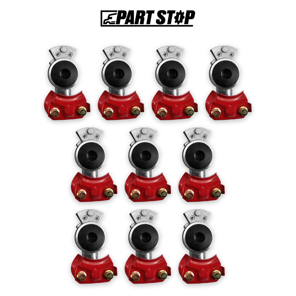 Emergency Gladhand Coupler Air Brake  Red Color — 10-Pack