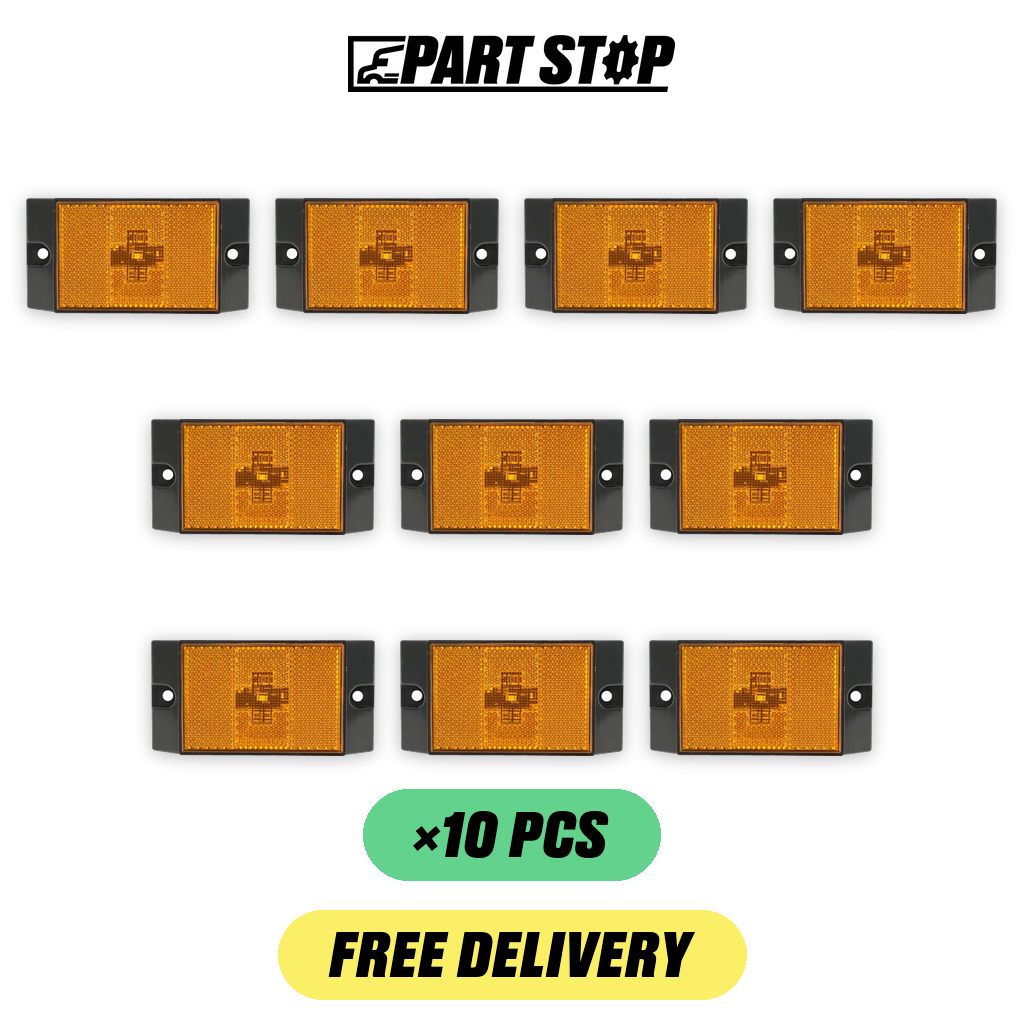 LED RV Combination Tail Light with License Plate Bracket — 10-Pack — pack photo 2