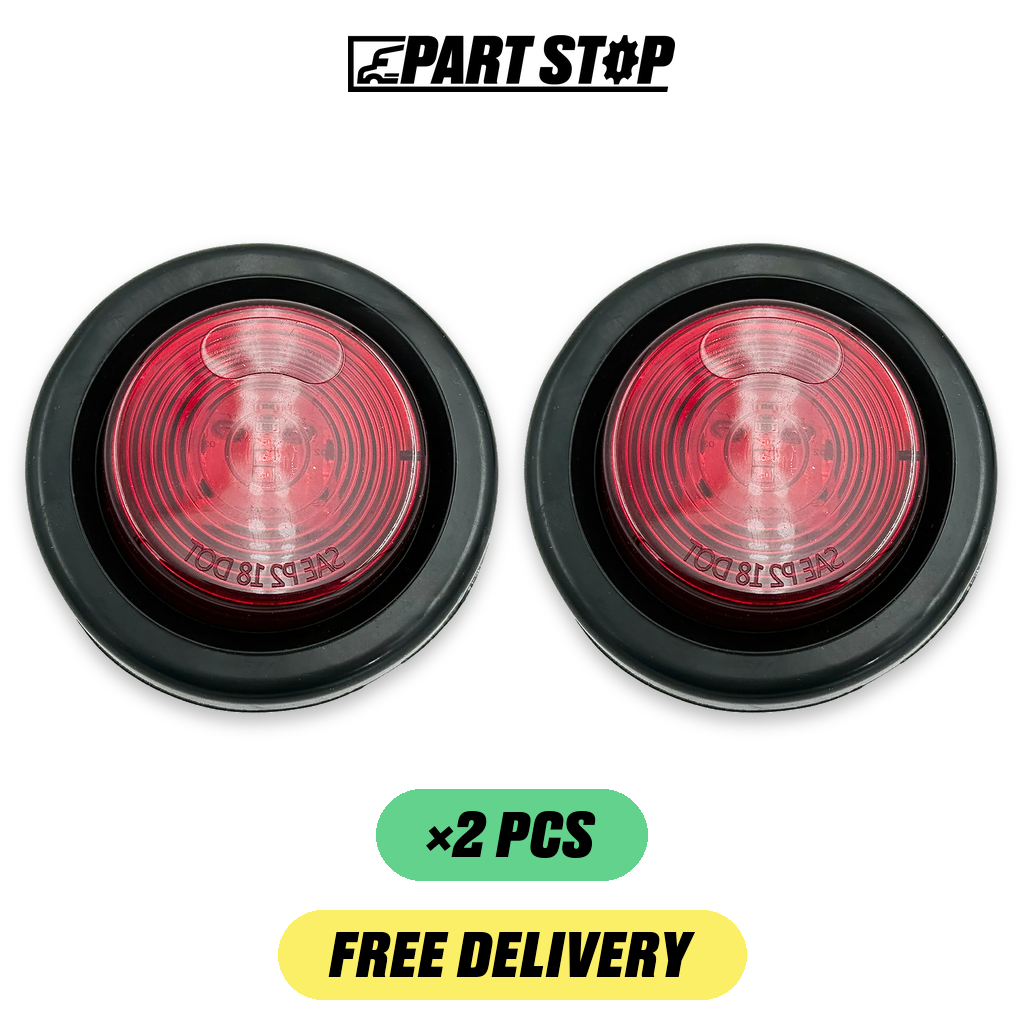 Truck Trailer Clearance Side Marker Light — 2-Pack — pack photo 2