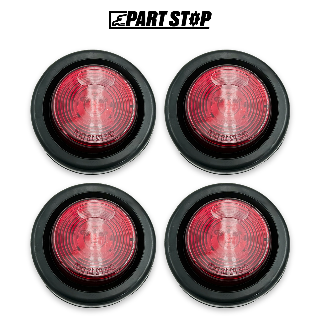 Truck Trailer Clearance Side Marker Light — 4-Pack