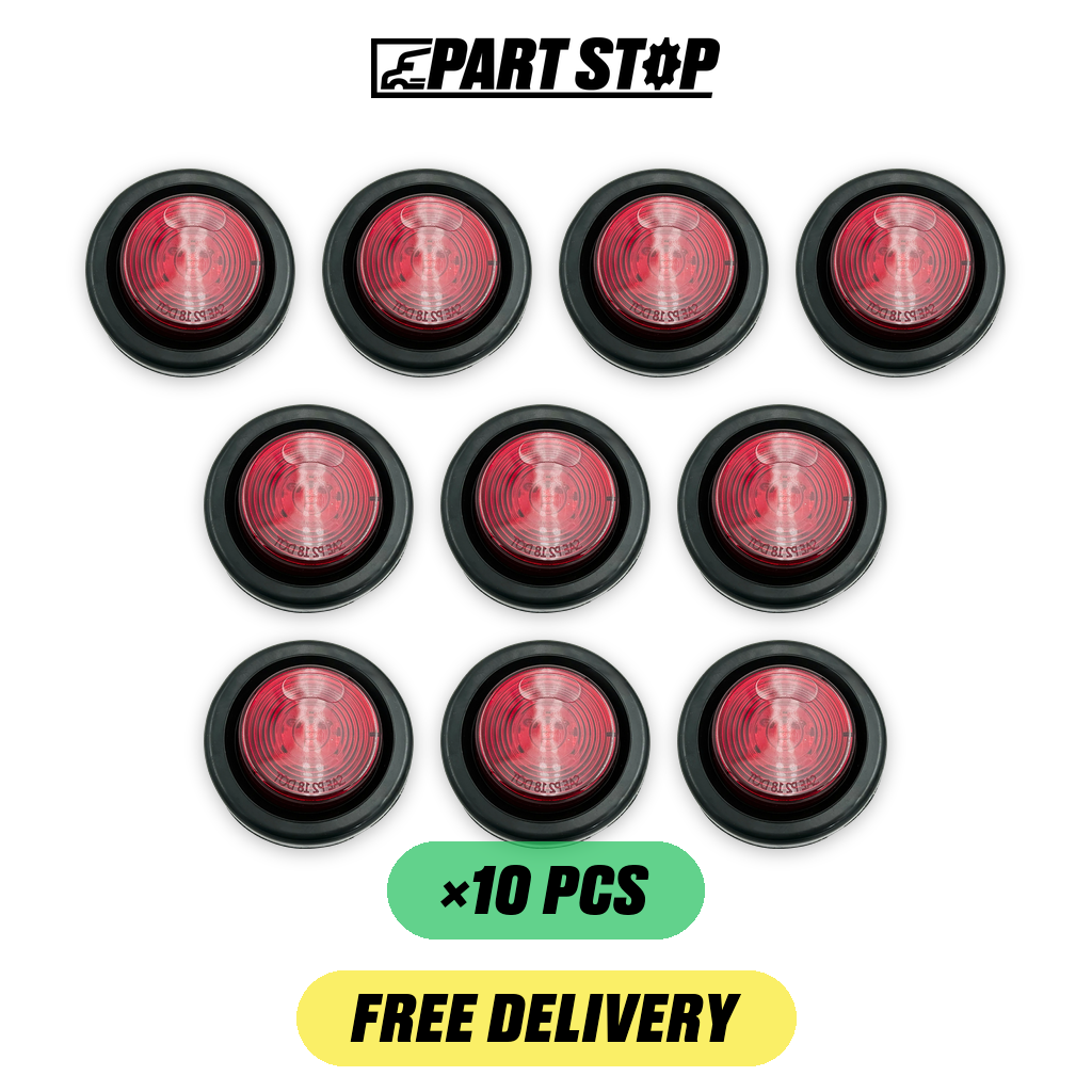 Truck Trailer Clearance Side Marker Light — 10-Pack — pack photo 2