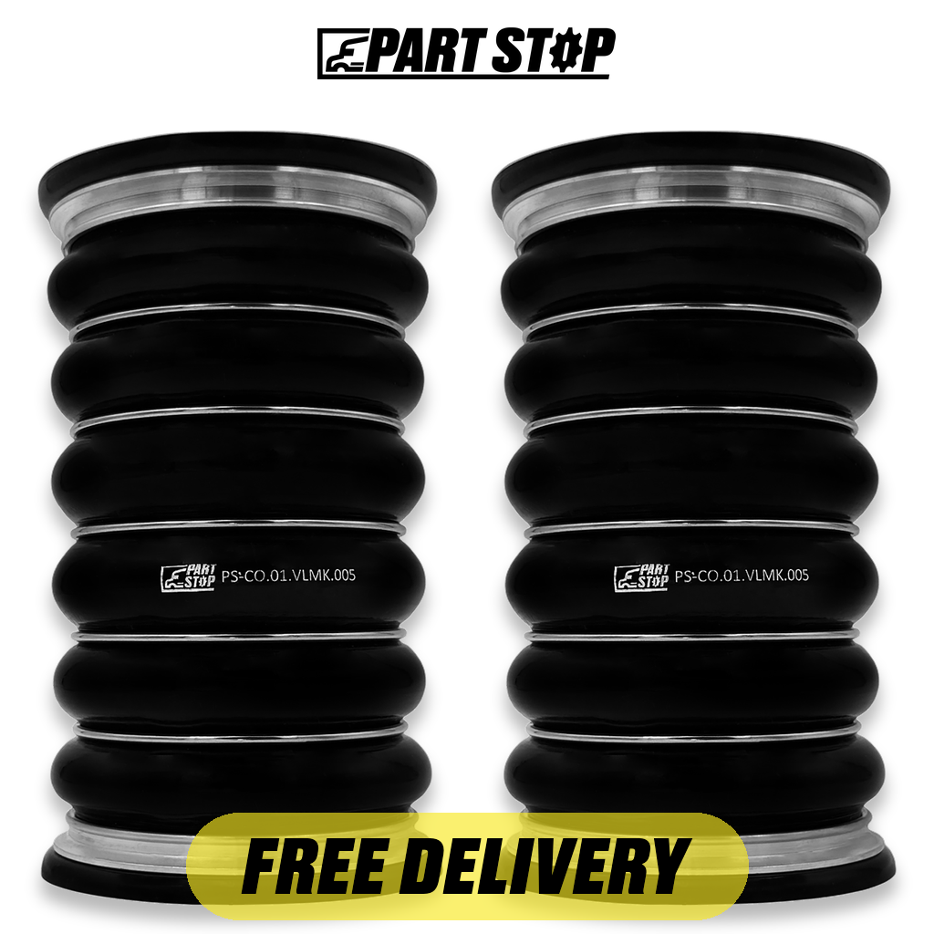 20760637 2-Pack Silicone CAC Reducer Hose for Volvo & Mack 1990-2026 — pack photo 2