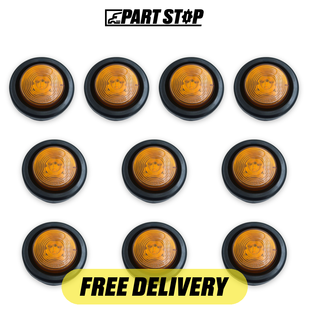 10-Pack Trailer Marker Lamp Light Waterproof — pack photo 2