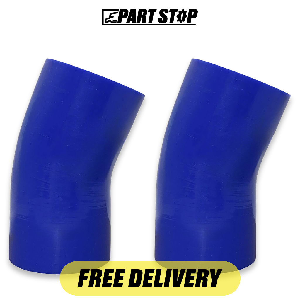 56120251 2-Pack Upper Radiator Hose Molded Silicone for Kenworth 2014-2024 — pack photo 2