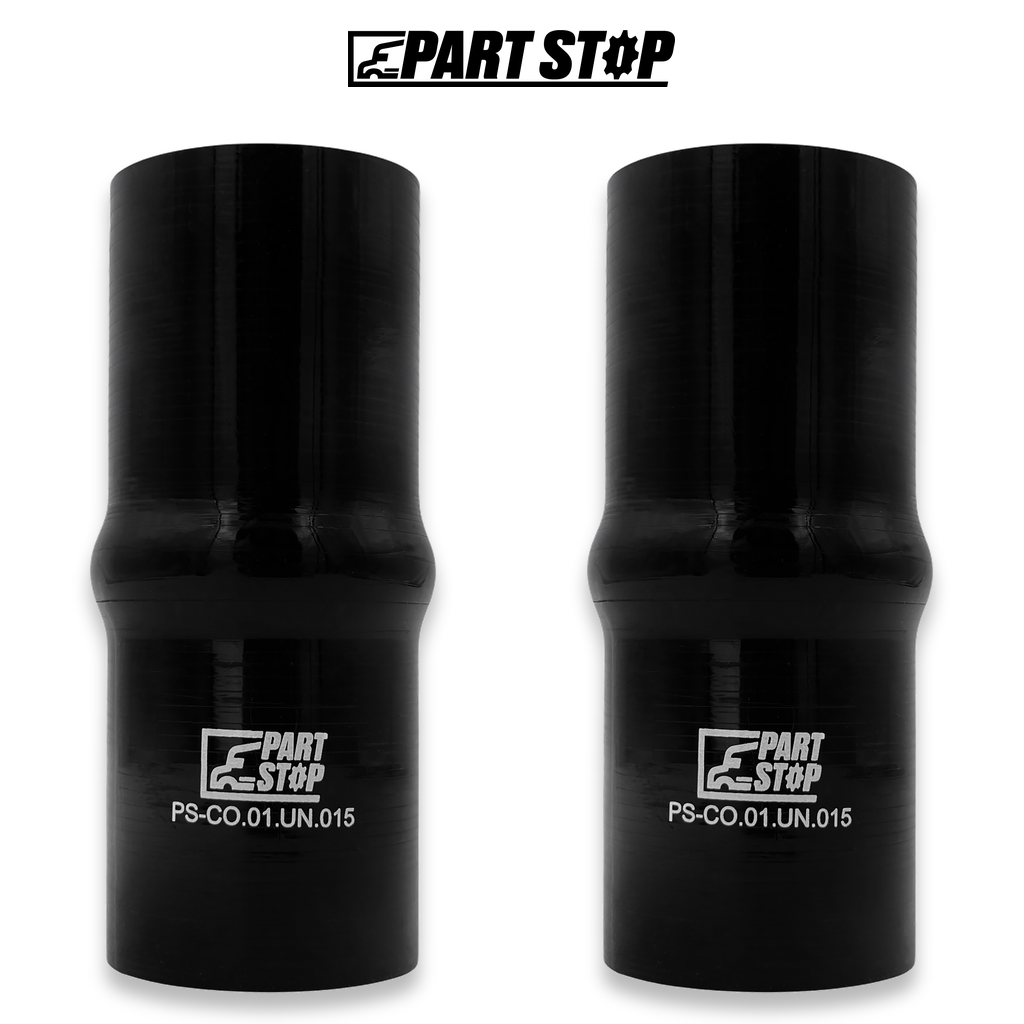 2-Pack Universal Silicone Hump Hose Coupler for Freightliner & Kenworth