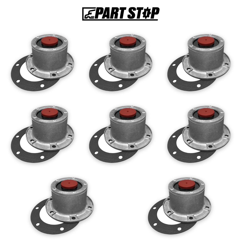 343-4024 8-Pack Hubcaps/Wheel Cover for Freightliner & Mack Multiple models