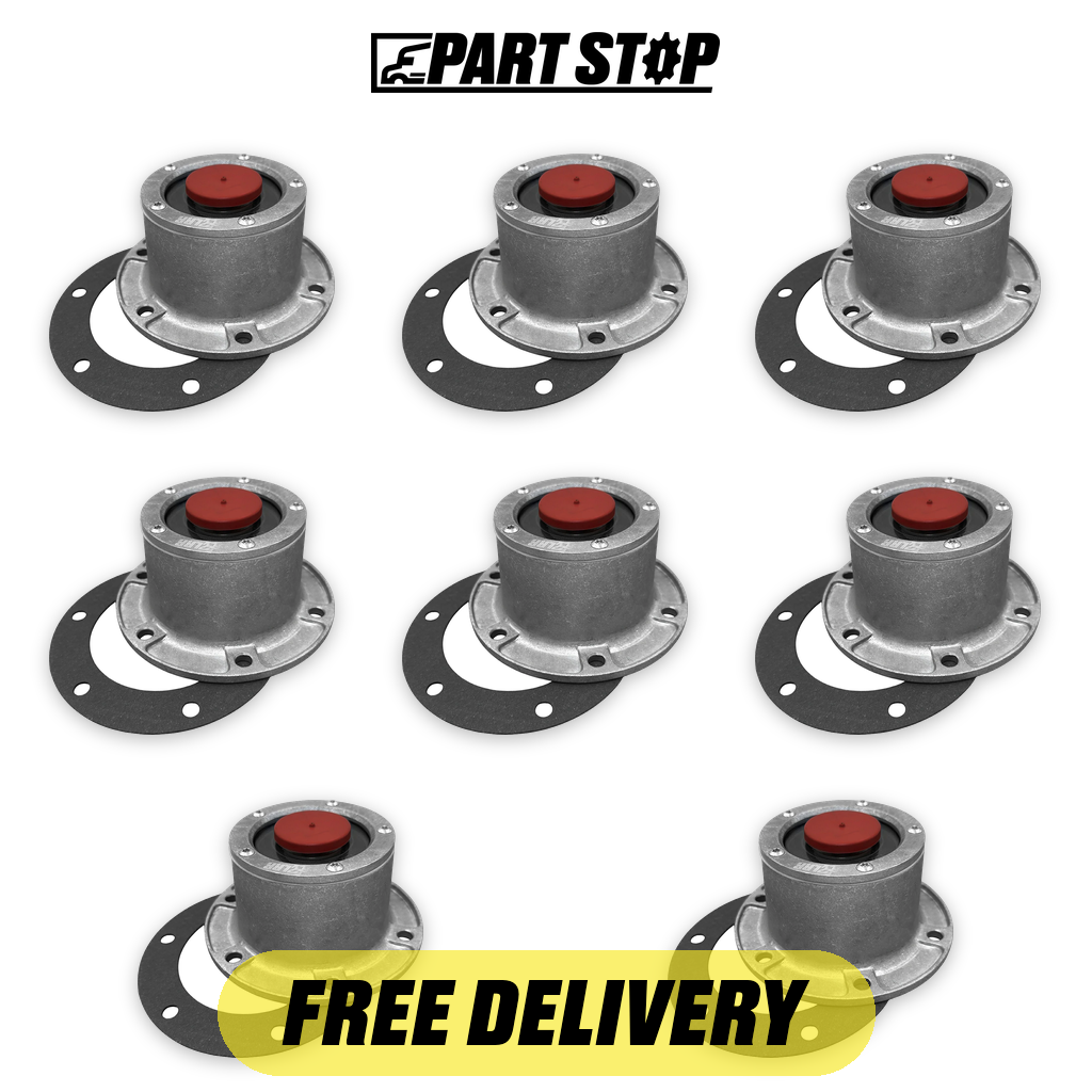 343-4024 8-Pack Hubcaps/Wheel Cover for Freightliner & Mack Multiple models — pack photo 2