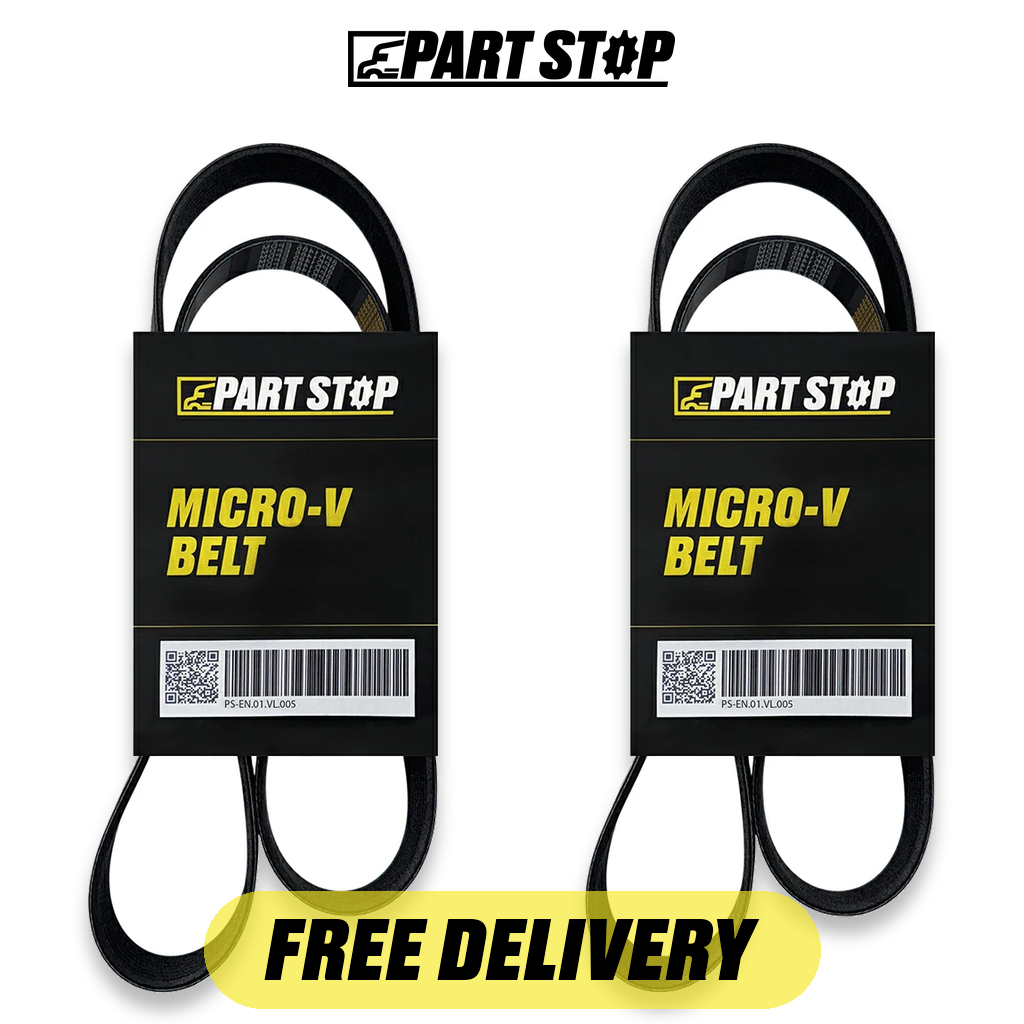 8PK1485 2-Pack V-Ribbed Belt for Volvo WX 1996-2003 — pack photo 2