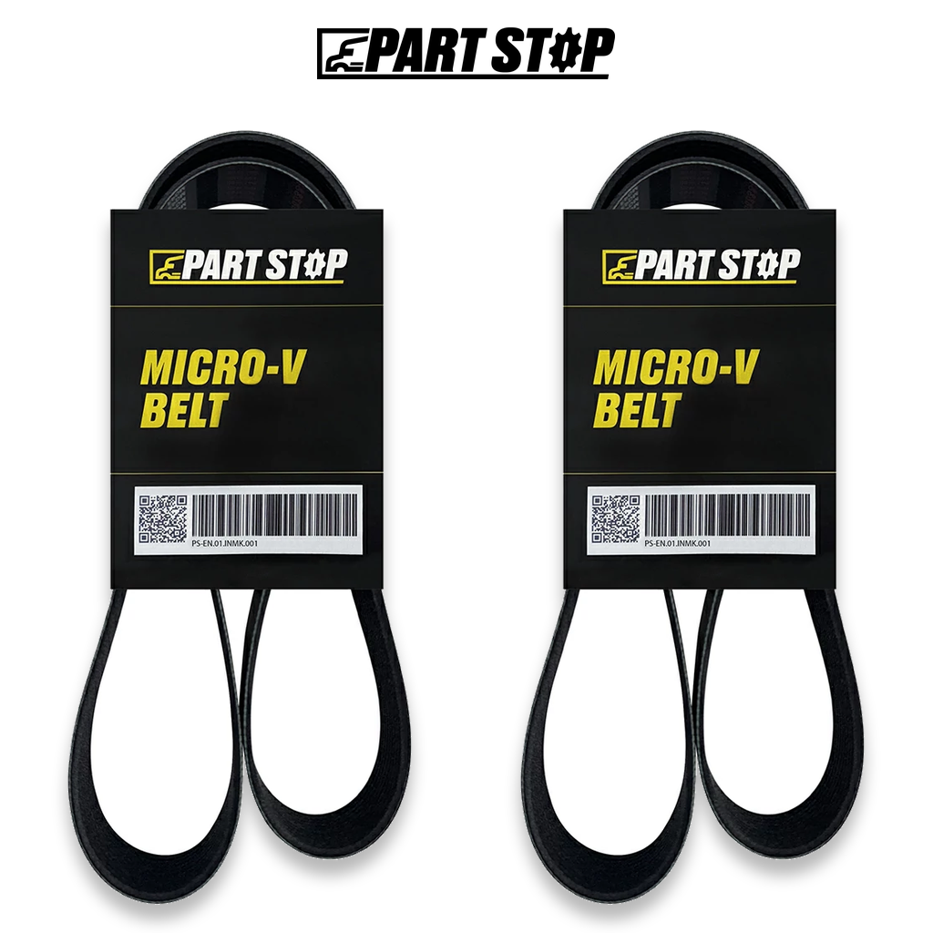 60.7IN 2-Pack Micro Belt V-Ribbed for International & Mack LT CV Series
