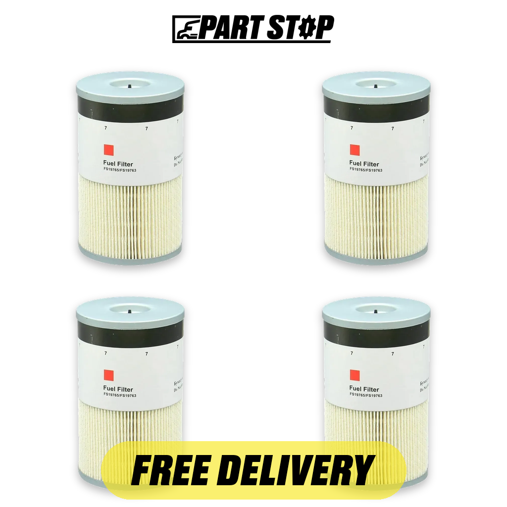 FS19765 4-Pack Diesel Fuel Water Separator Universal for Peterbilt & Cummins — pack photo 2