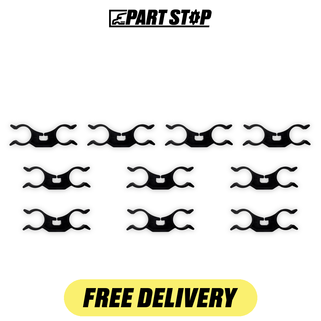 11548 10-Pack Hose Separator Spacer Clamp Cross — pack photo 2