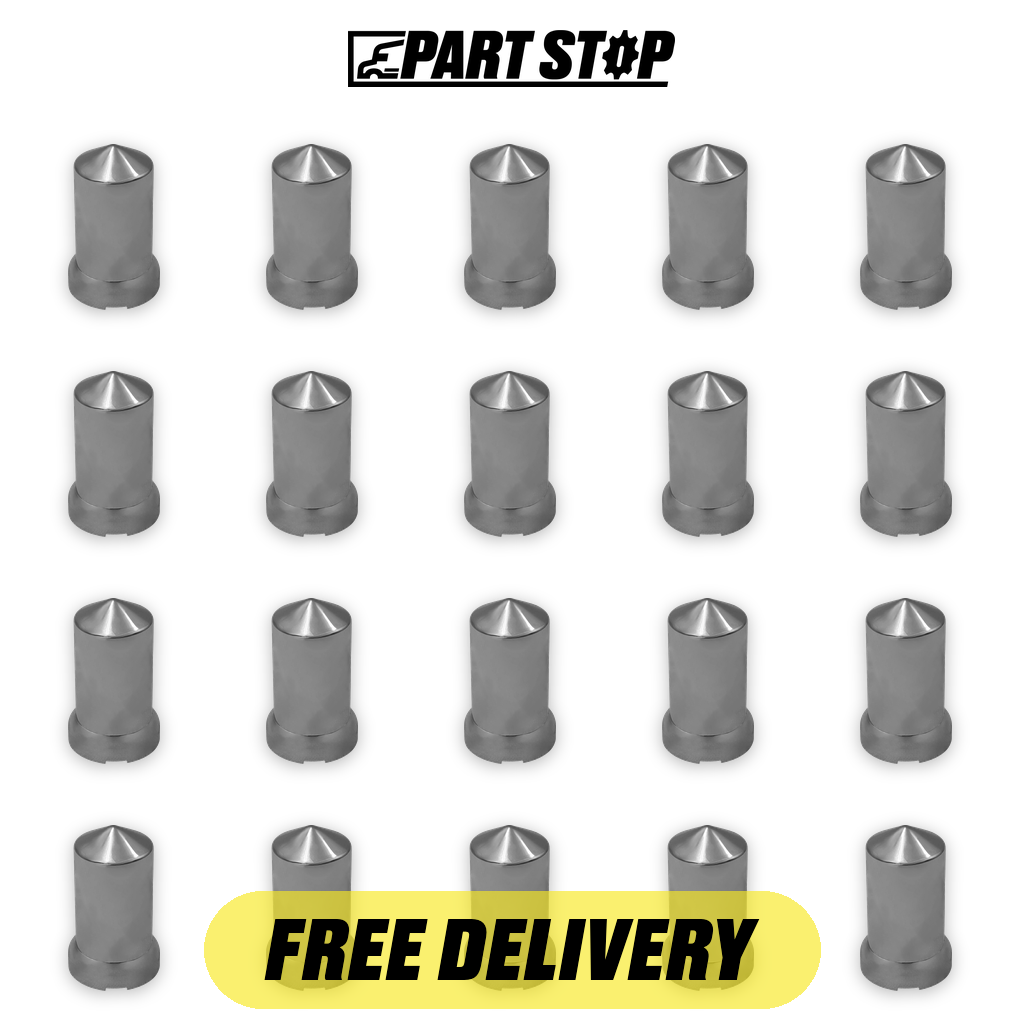 FLG010 20-Pack Push Hub Cap Wheel Cover for Freightliner & Peterbilt — pack photo 2