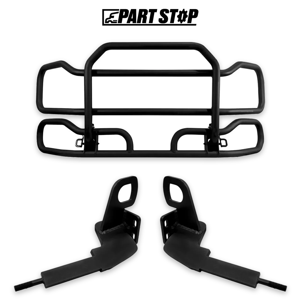 6499005B 2-Piece Black Deer Guard Model Steel Kit for Freightliner
