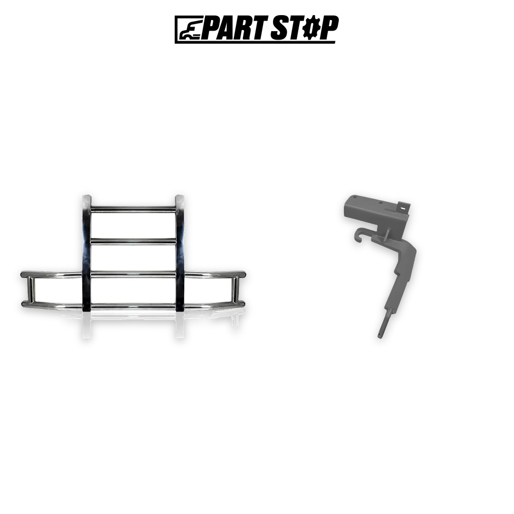 FIT-003S33 FIT-016AS33 2-Piece Deer Guard Bracket Kit Freightliner Cascadia