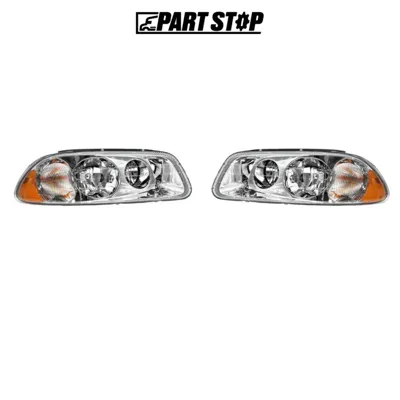 MKN-401-L MKN-401-R Complete Halogen Headlight Pair for Mack Pinnacle