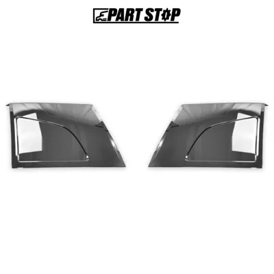 82750058 82750058RN Corner Bumper Trim Chrome Pair for Volvo VNL 2018-2024