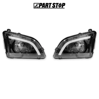 82775826 82775828 LED Fog Light Pair Driver + Passenger for Volvo VNL 2018-2024