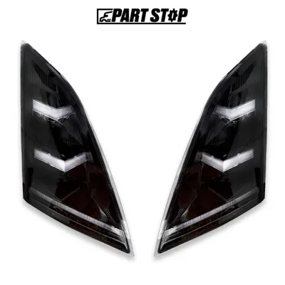 82329590 LED Headlight Pair Driver + Passenger for Volvo VNL VN 2004-2018
