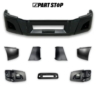 82754751 82754747 7-Piece Bumper Trim Fog Light Cover Kit for Volvo VNL