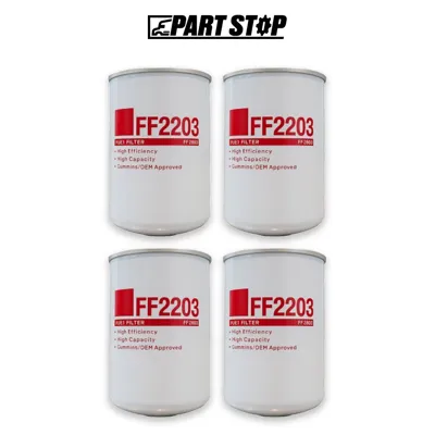 FF2203 4-Pack Fuel Filter for Kenworth T680 T700 2010-2024