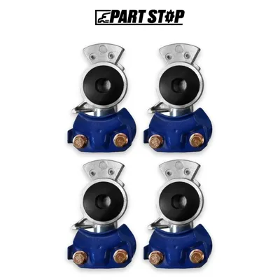 11452 4-Pack Standard Service Gladhand Coupler Blue for Freightliner Mack