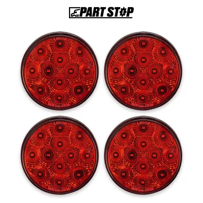4-Pack LED Trailer Stop Turn Tail