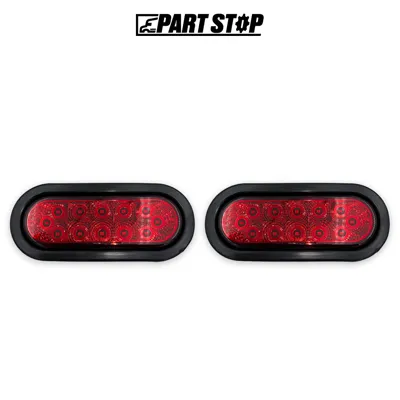 2-Pack LED Trailer Light Grommet