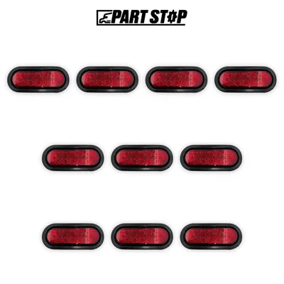10-Pack LED Trailer Light Grommet