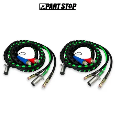 169157 2-Pack Rubber Air Hose Electrical Cable for Paccar Kenworth &