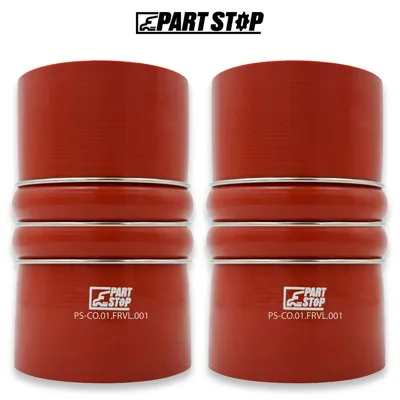 0116541005 2-Pack Silicone CAC Hump Hose Stainless for Freightliner & Volvo