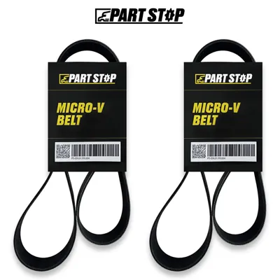10PK1473 2-Pack V Belt for Freightliner Argosy Century Class 2000-2009