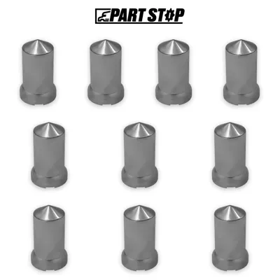 FLG010 10-Pack Push Hub Cap Wheel Cover for Freightliner & Peterbilt