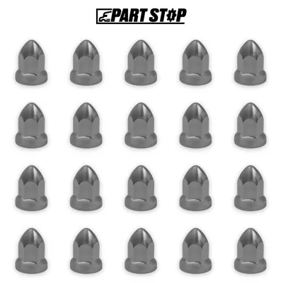 FLG007 20-Pack Lug Nut Covers Push-On