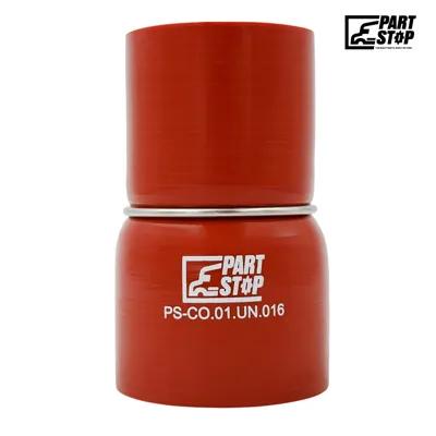 EGR Silicone Reducer Hose for Cummins ISX15 - 57mm to 48mm ID - Aramid Reinforced with Stainless Steel Ring F02486S352