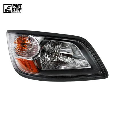 Right Passenger Side Halogen Headlight Assembly for Hino 238 258 268 338 (2011–2020) - Direct OEM Replacement, (Right Only) A-293-R